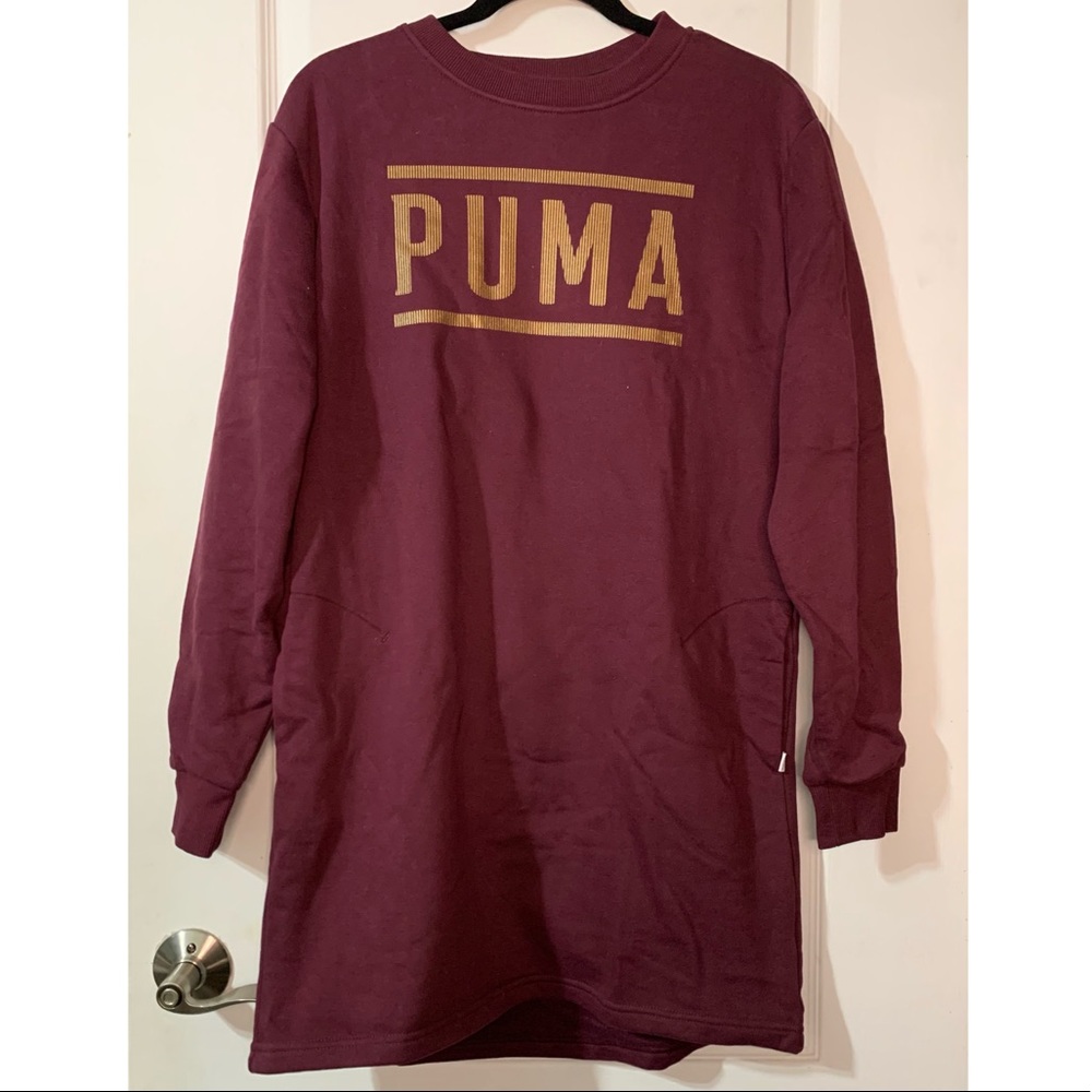 Puma Sweatshirt Dress - Women’s Size Medium